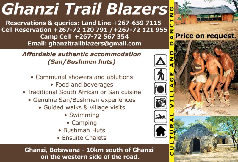 Ghanzi Trail Blazers Ghanzi Chalets